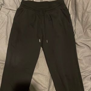 old navy black joggers